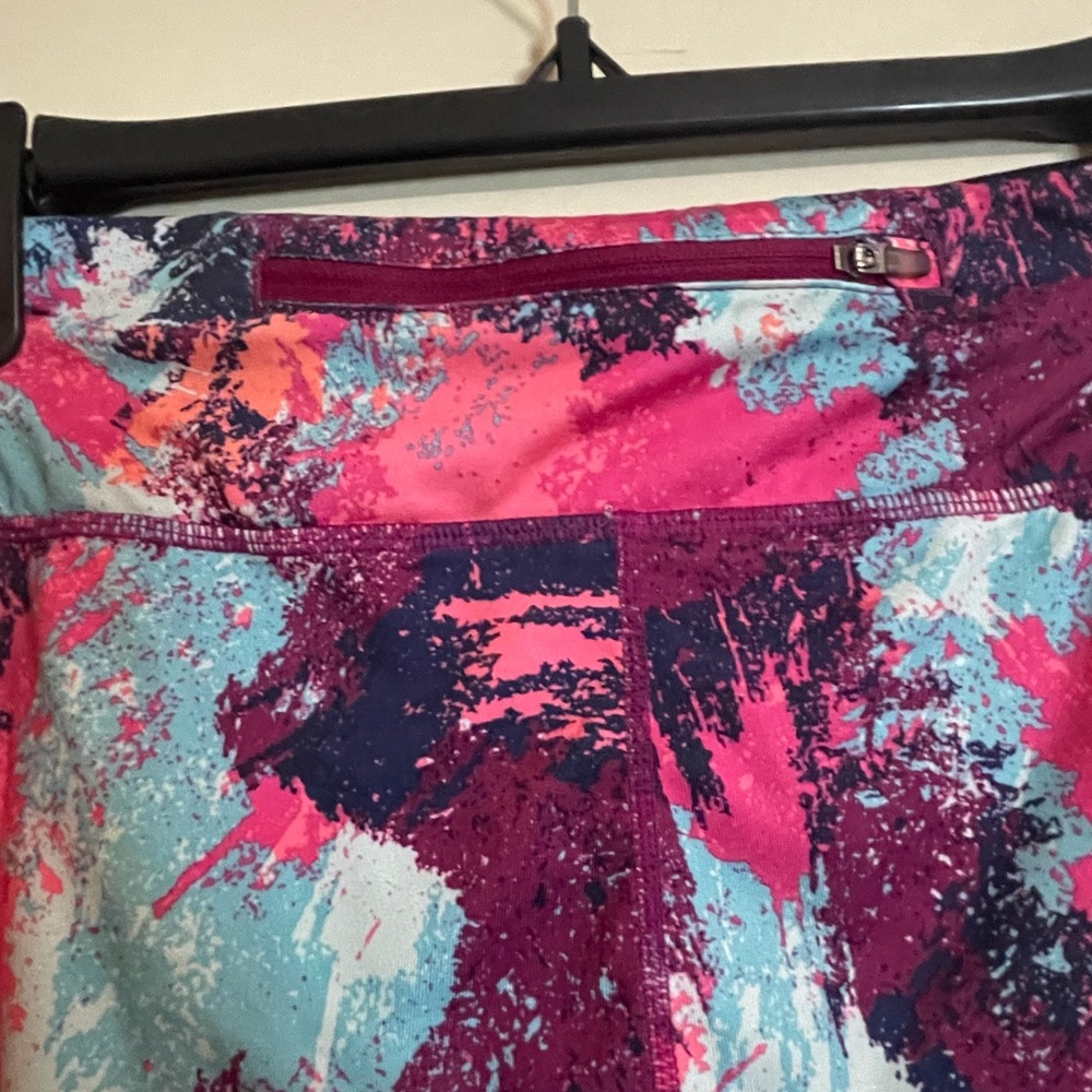 Nike Dri fit legging. Colorful!  Size large - Picture 3 of 3